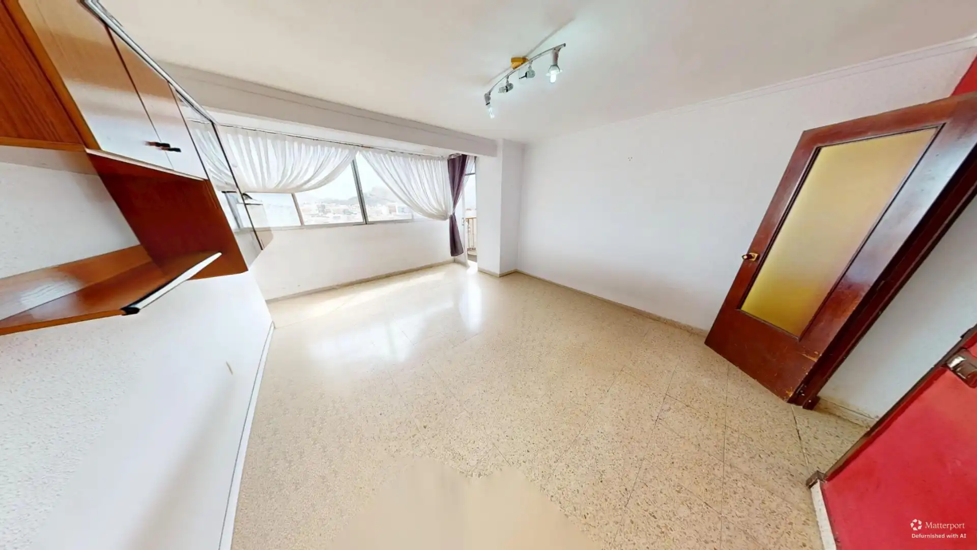 Wohnzimmer von Wohnung zum Verkauf in Alicante / Alacant mit Parkett, Terrasse und Möbliert