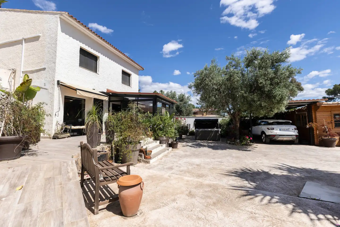 Terraza de Casa adosada en venta en L'Eliana con Aire acondicionado y Jardín privado