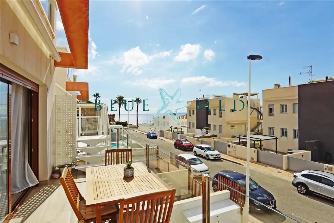 Vista exterior de Ático en venta en Puerto de Mazarrón