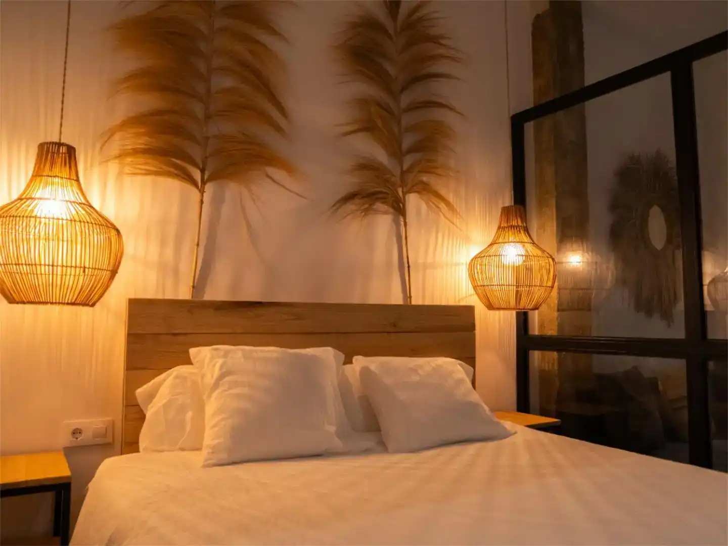 Schlafzimmer von Loft zur Miete in El Puerto de Santa María mit Klimaanlage