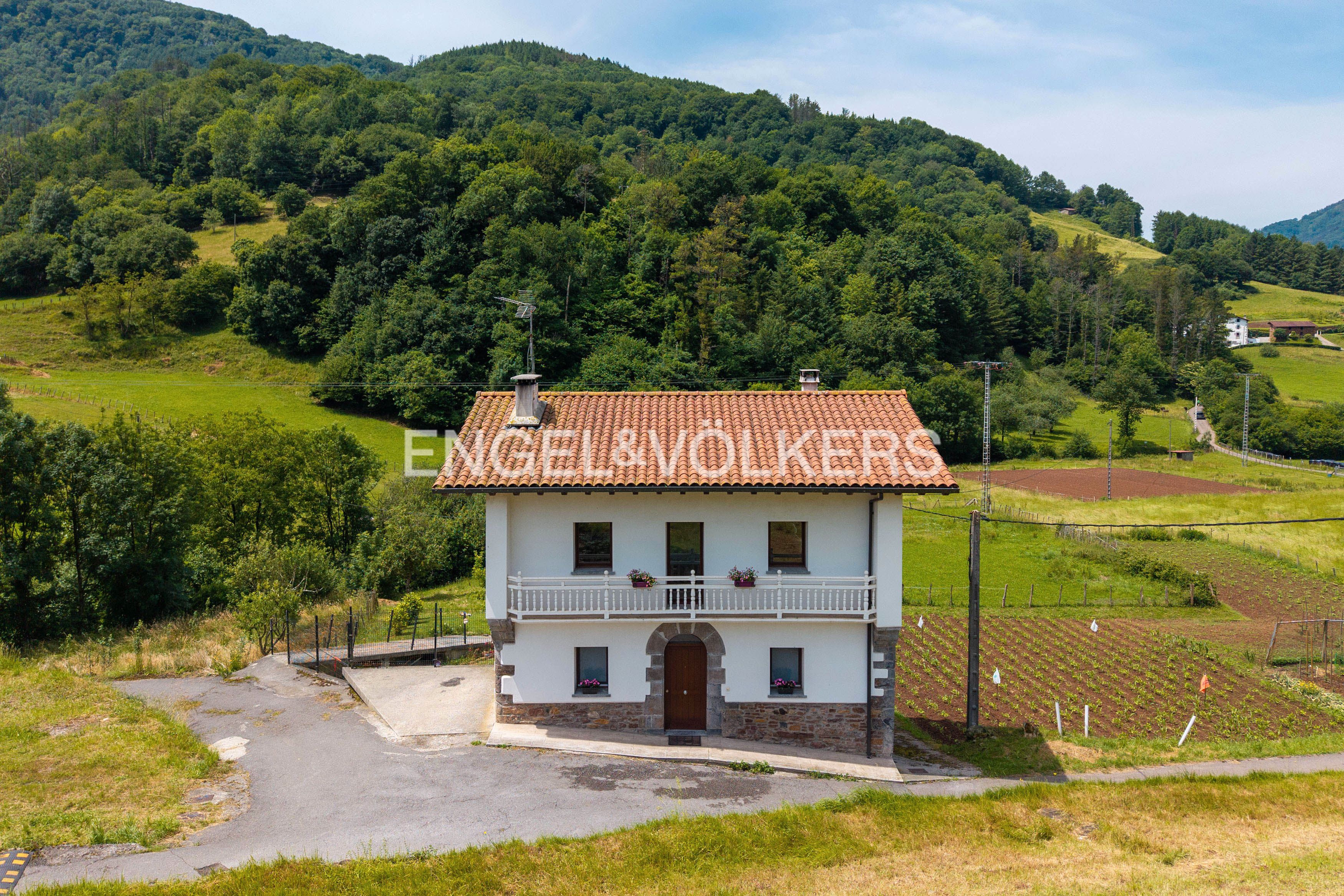 Exterior view of House or chalet for sale in Elduain  with Heating, Private garden and Parquet flooring