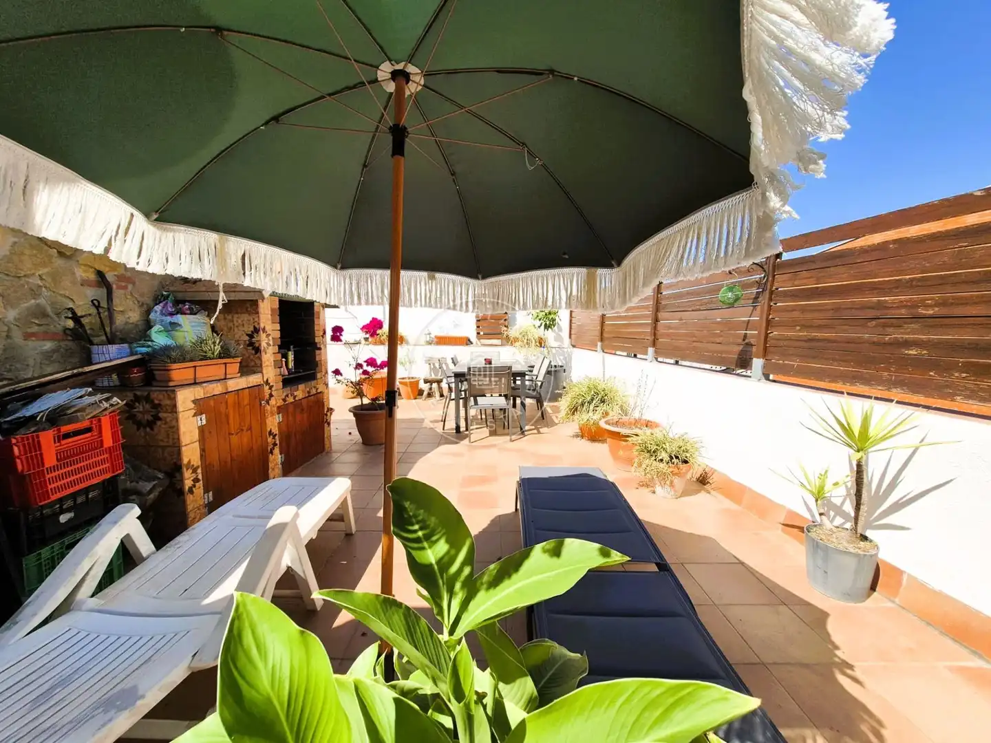 Terrace of Detached homes for sale in Lloret de Mar  with Heating, Terrace and Storage room