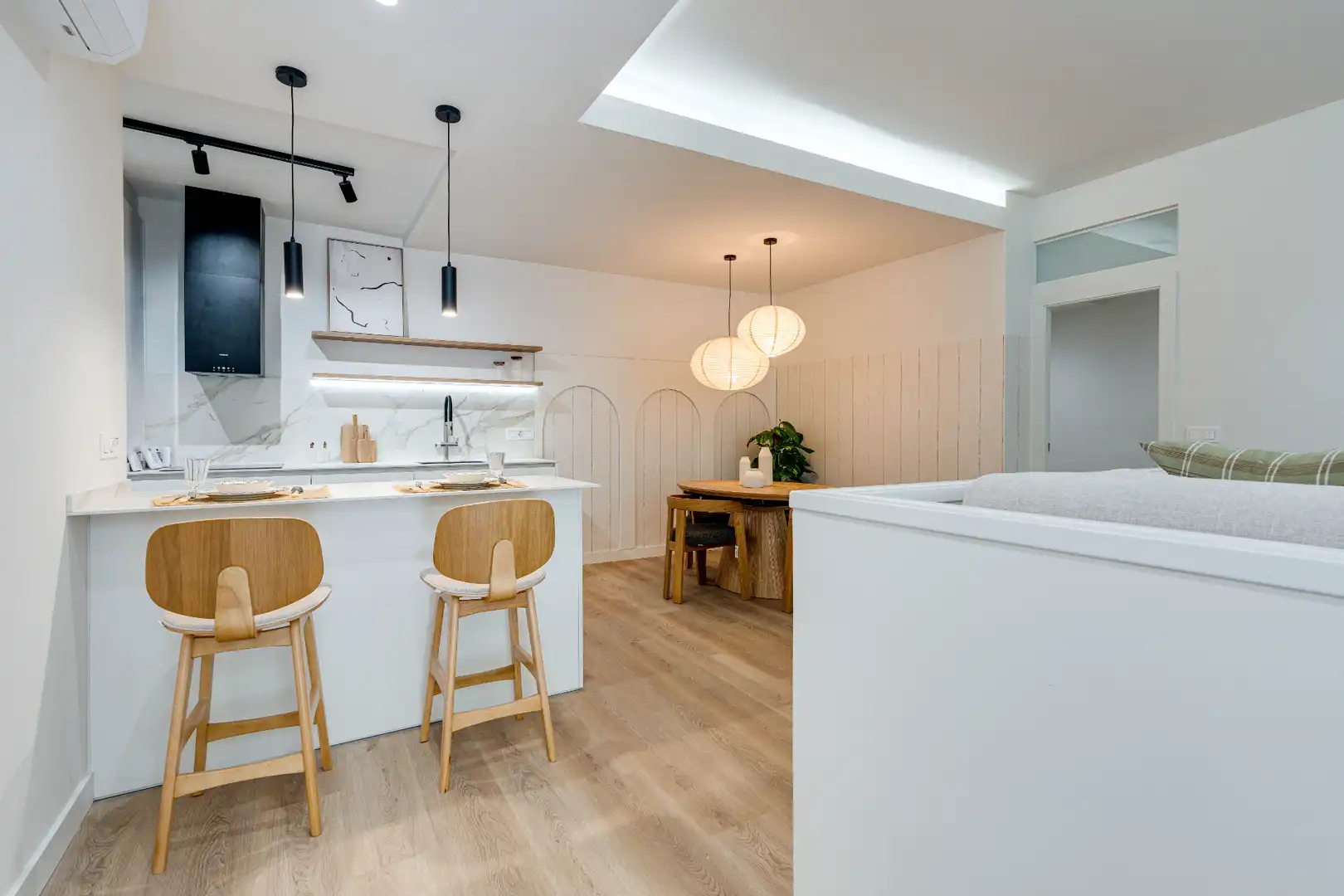 Cocina de Piso en venta en Barcelona con Aire acondicionado, Parquet y Amueblado