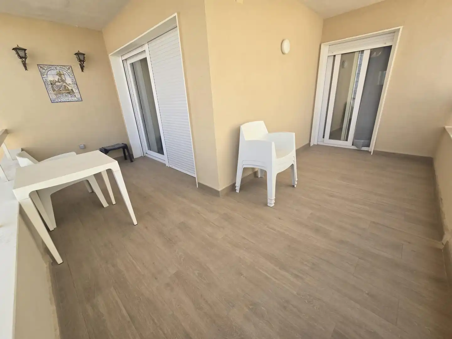 Terrasse von Wohnung zur Miete in Torremolinos mit Klimaanlage, Terrasse und Möbliert