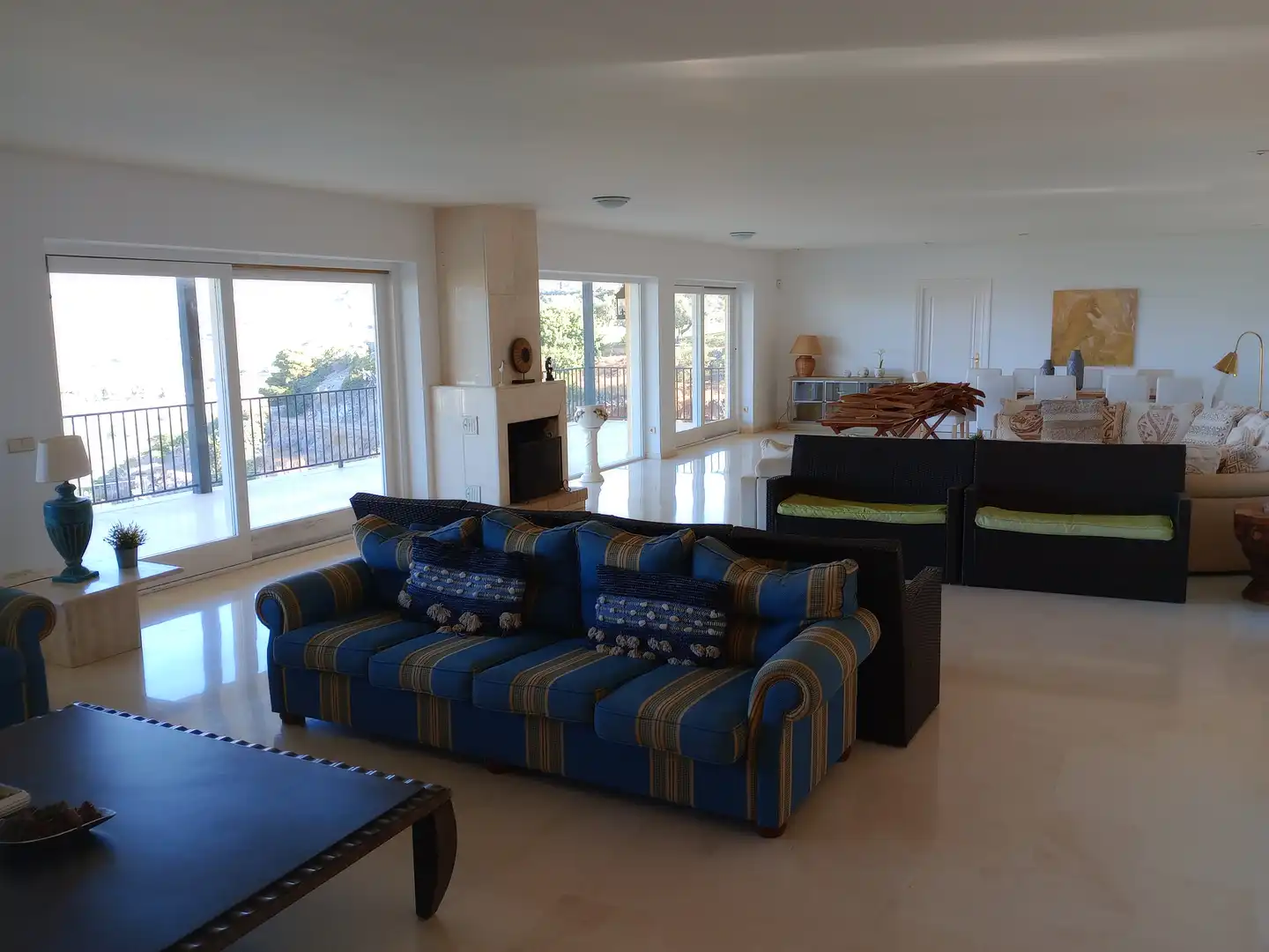 Sala d'estar de Casa o xalet de lloguer en Almuñécar amb Aire condicionat, Calefacció i Terrassa