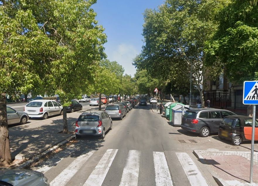 Exterior view of Flat for sale in  Sevilla Capital
