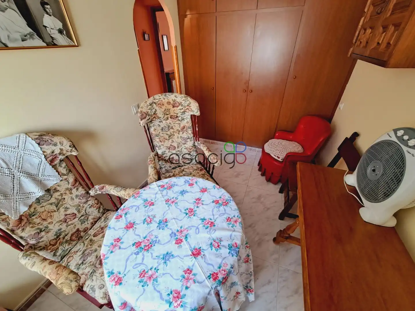 Bedroom of Flat for sale in Buendía  with Storage room