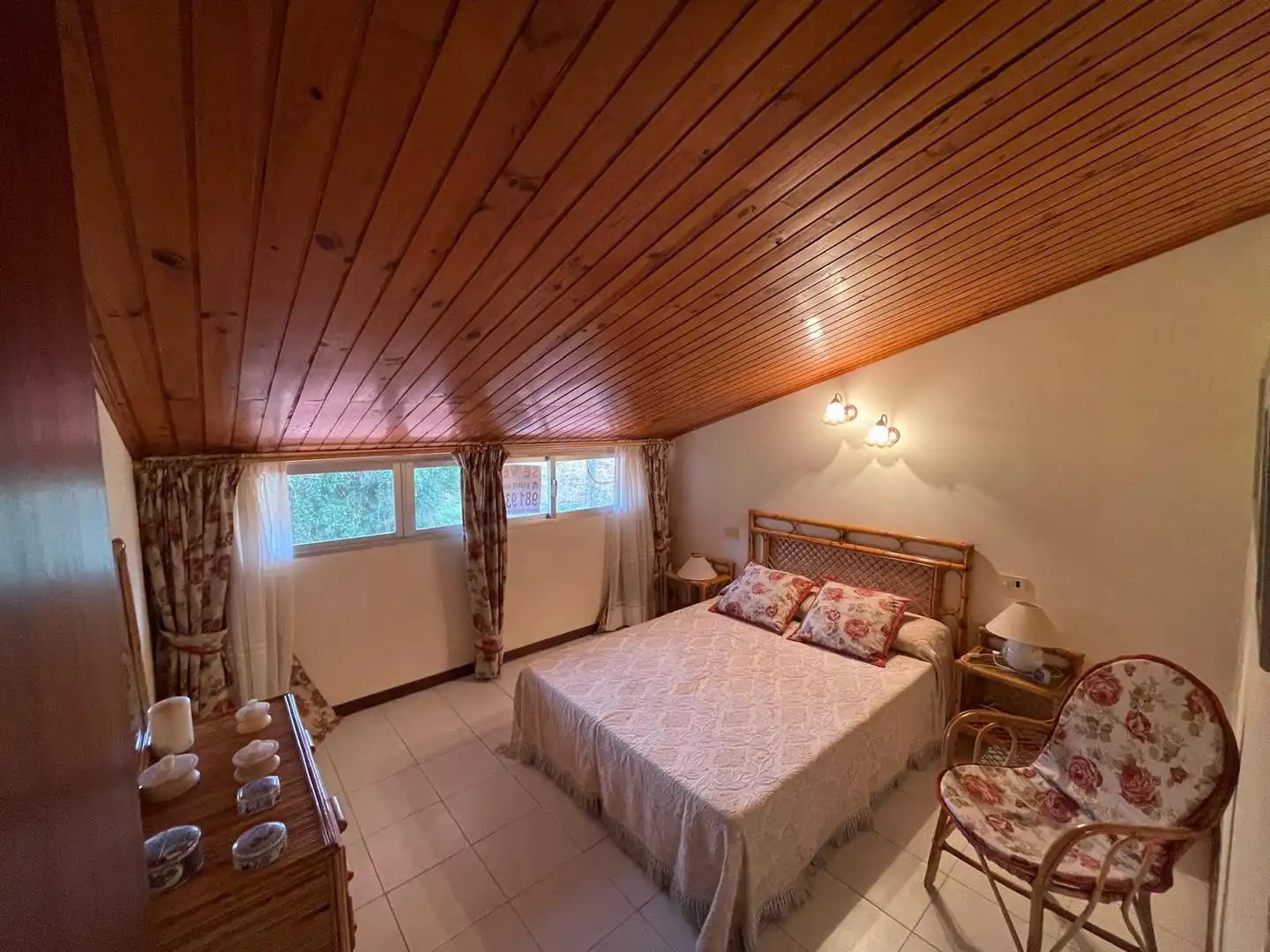 Schlafzimmer von Wohnungen zum Verkauf in Pontedeume mit Privatgarten und Terrasse