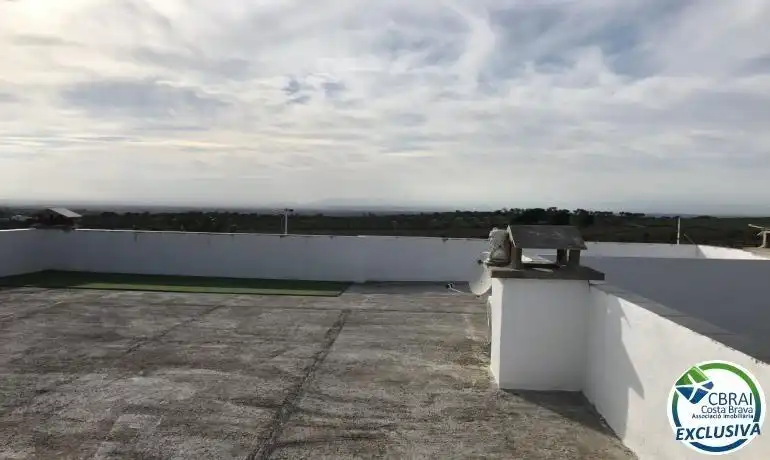 Terrassa de Casa o xalet en venda en Roses amb Aire condicionat, Calefacció i Jardí privat