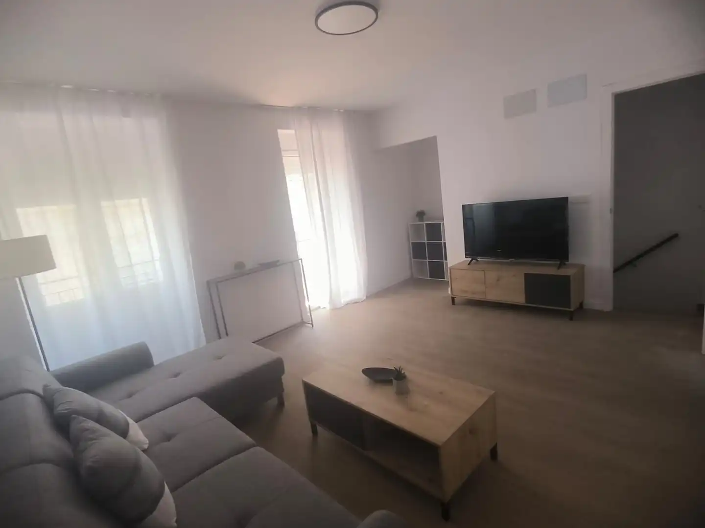 Sala de estar de Casa adosada en venta en Alcantarilla, Murcia
