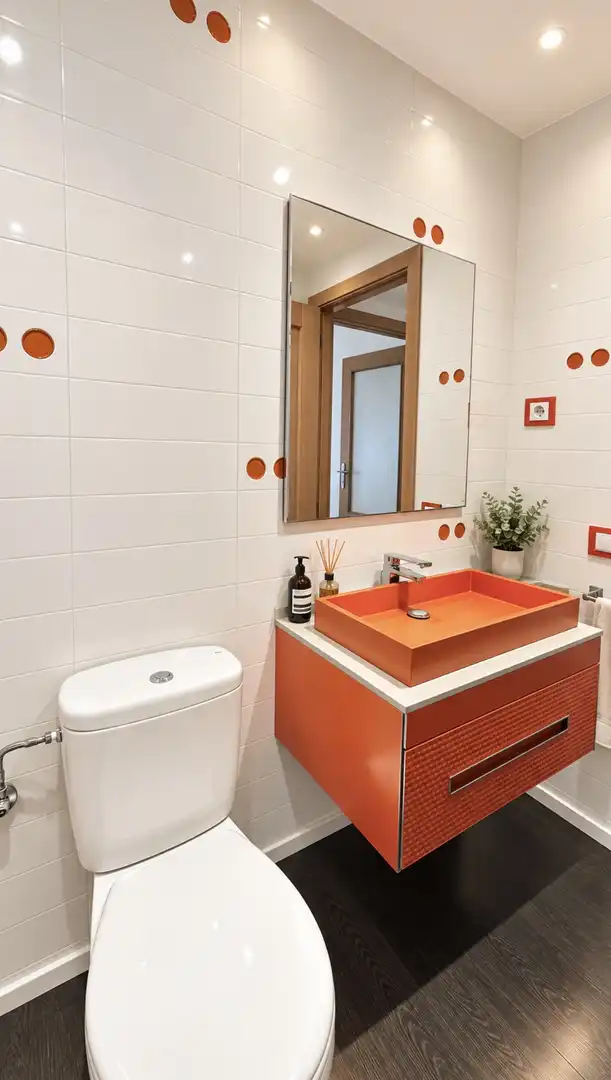 Badezimmer von Wohnung zum Verkauf in Reus mit Klimaanlage, Terrasse und Balkon