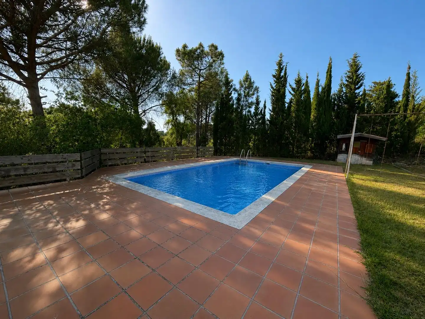 Piscina de Casa o xalet en venda en Llambilles amb Calefacció, Jardí privat i Piscina