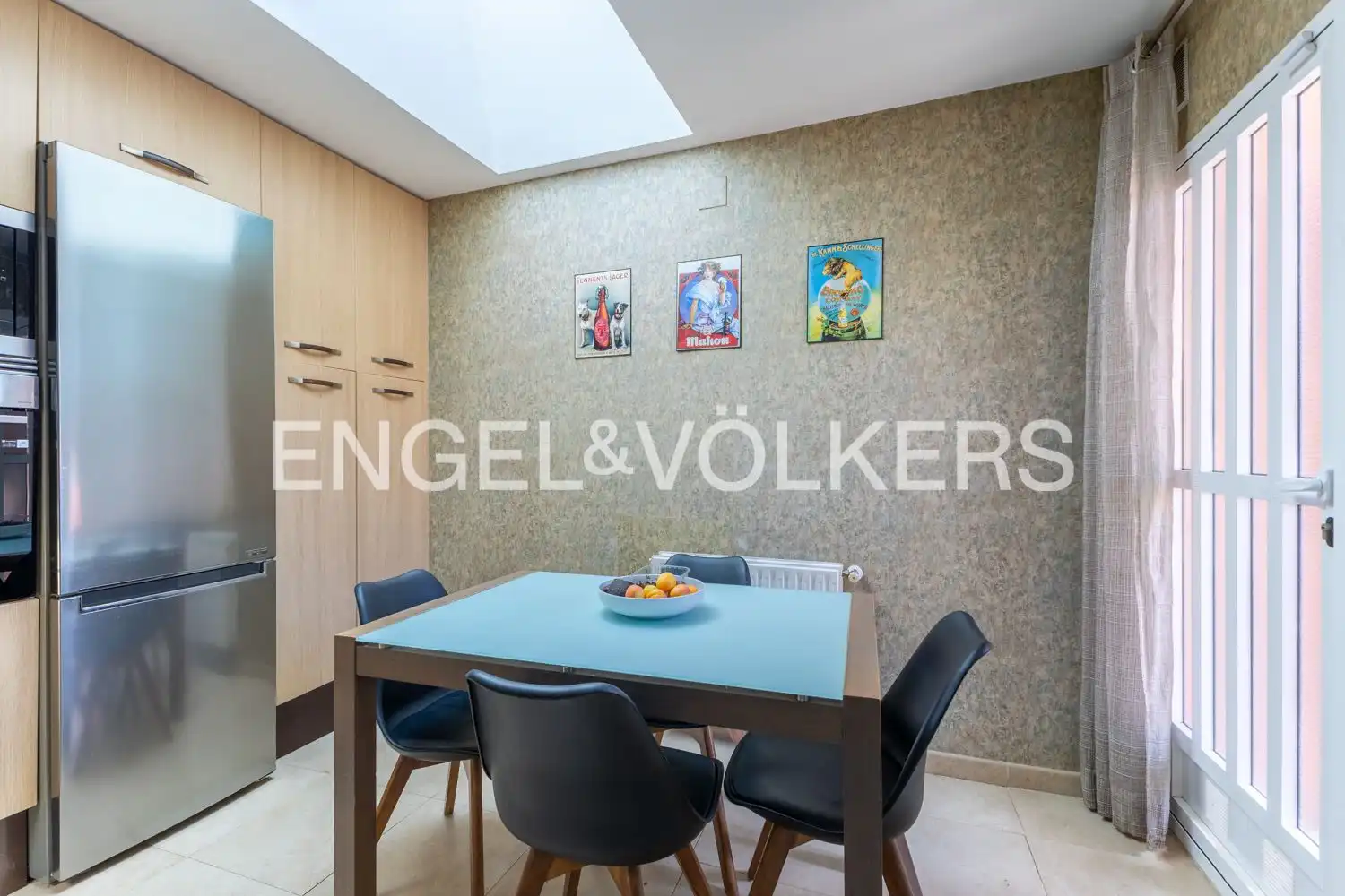 Dining room of Houses for rent in Riba-roja de Túria  with Air Conditioner, Heating and Private garden