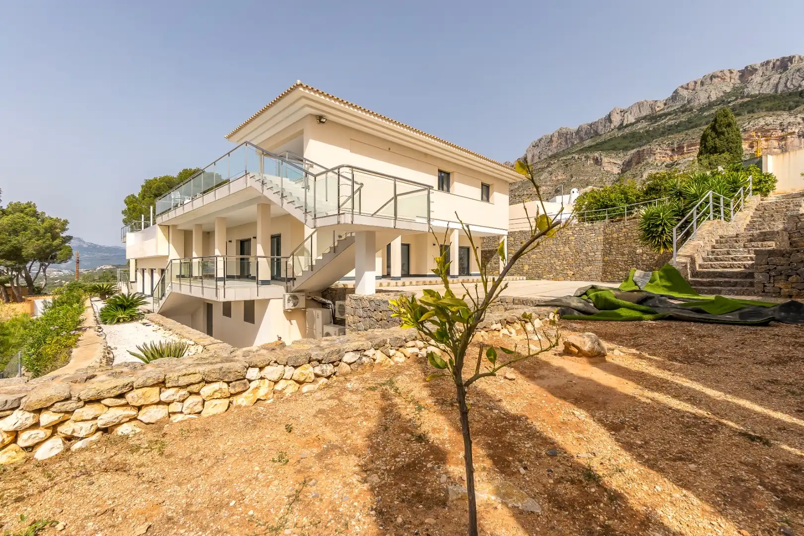 Vista exterior de Casa o chalet en venta en Altea con Terraza