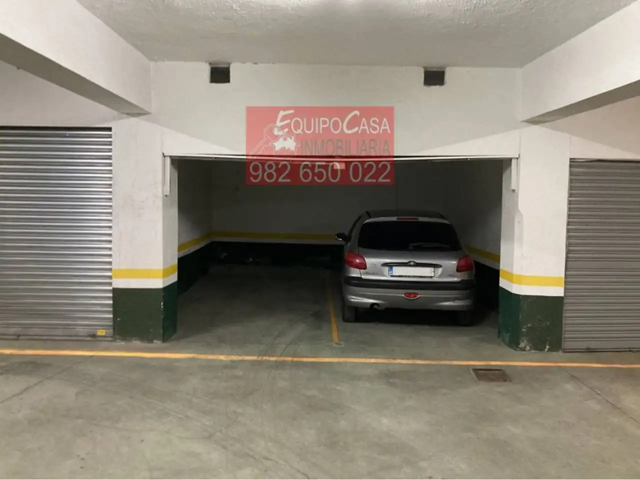 Aparcament de Apartament en venda en Lugo amb Calefacció, Traster i Alarma