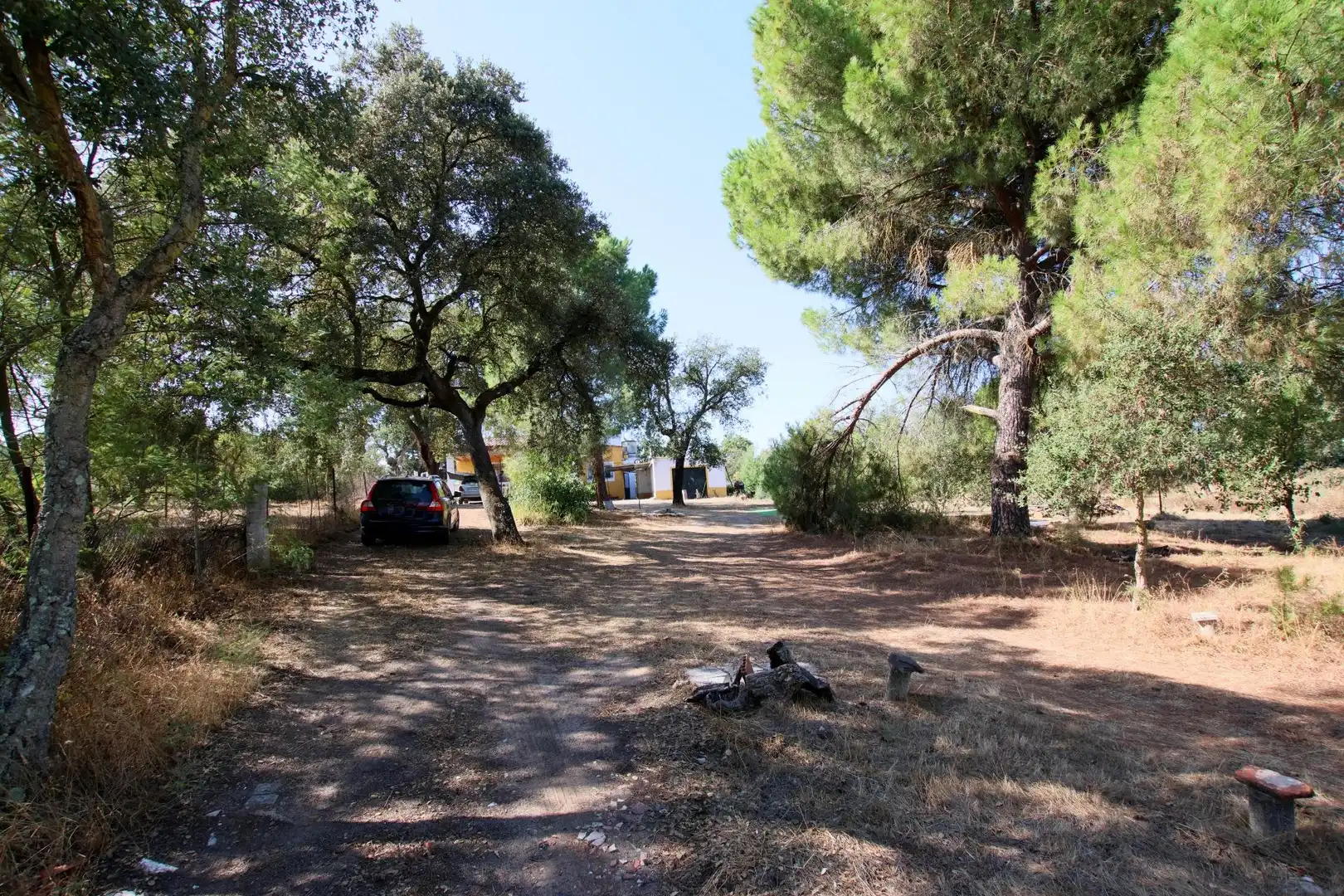 Vista exterior de Finca rústica en venda en Badajoz amb Traster i Piscina