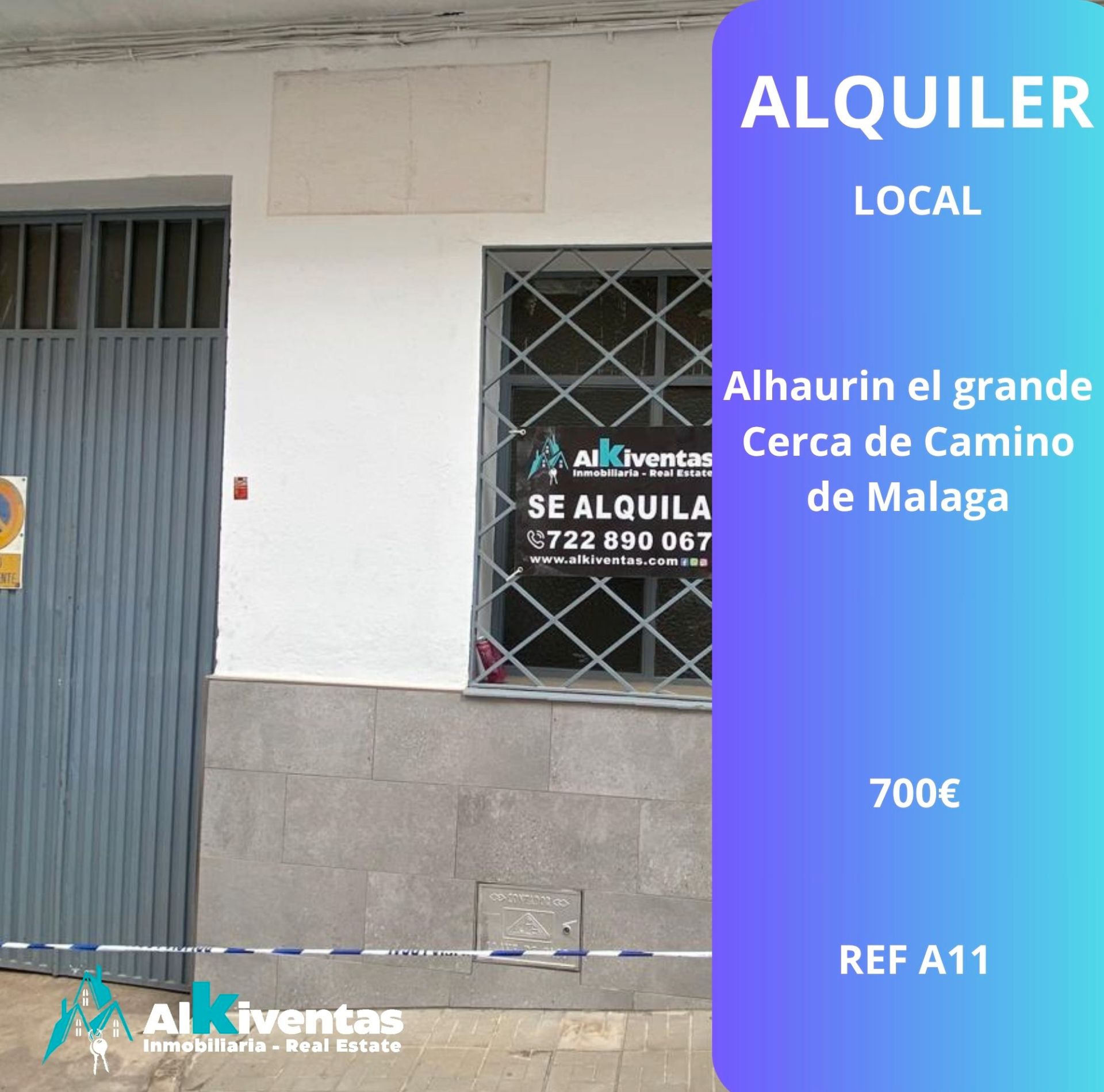 Vista exterior de Local de lloguer en Alhaurín El Grande
