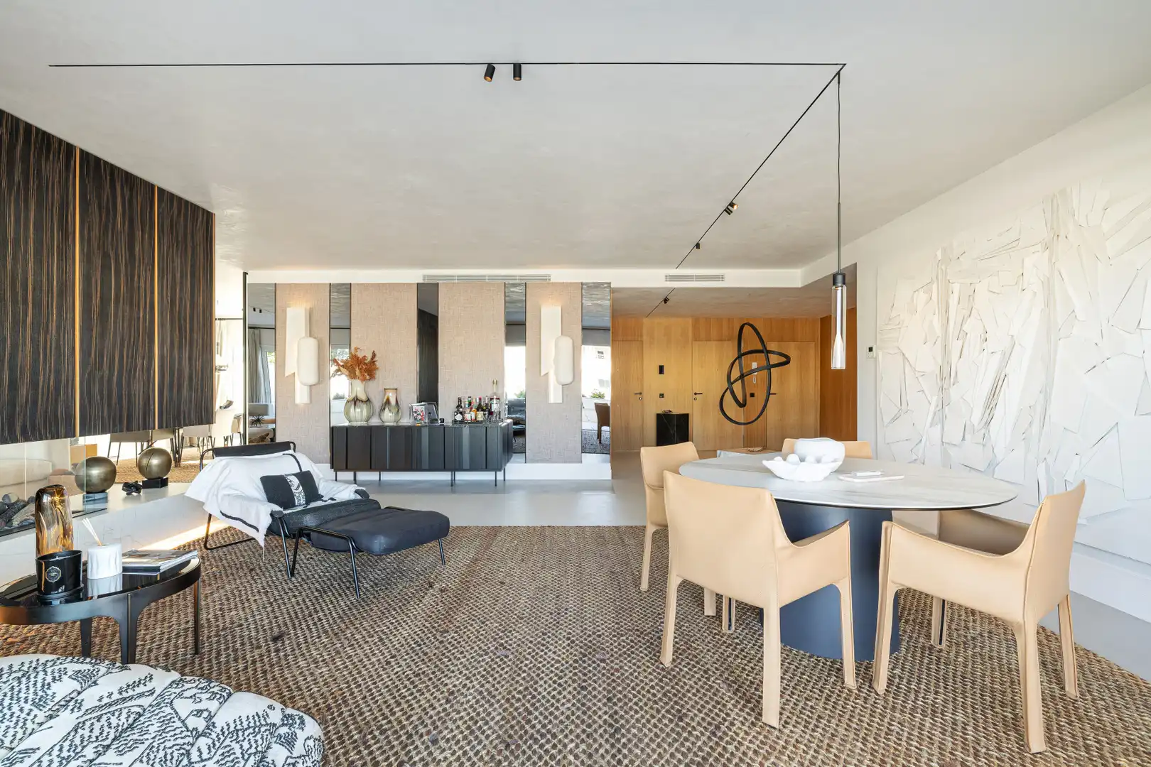 Sala de estar de Ático en venta en Nueva Andalucía