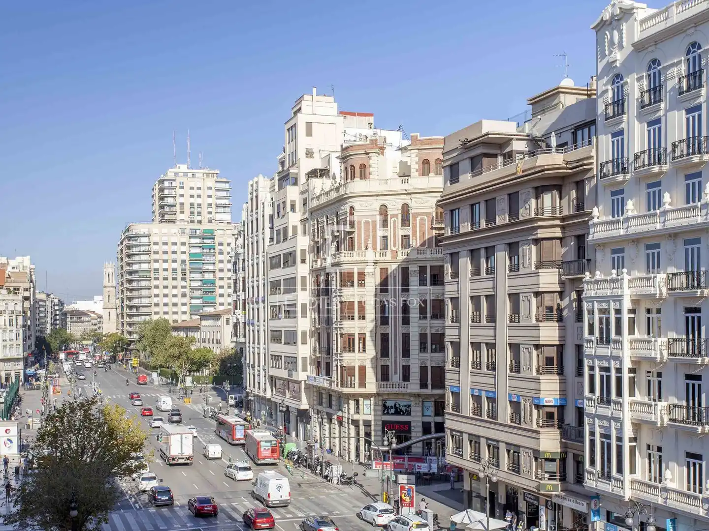 Exterior view of Flat for sale in Valencia  with Air Conditioner, Parquet flooring and Balcony