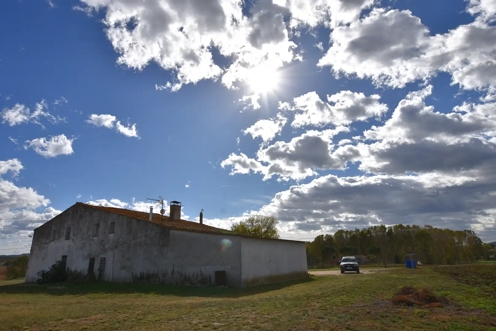Vista exterior de Finca rústica en venta en Girona con Calefacción, Jardín privado y Amueblado