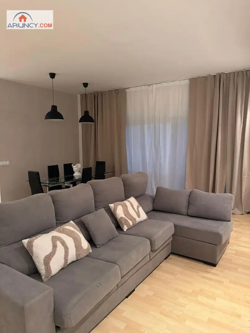 Living room of Houses for rent in Montequinto  with Air Conditioner, Parquet flooring and Terrace