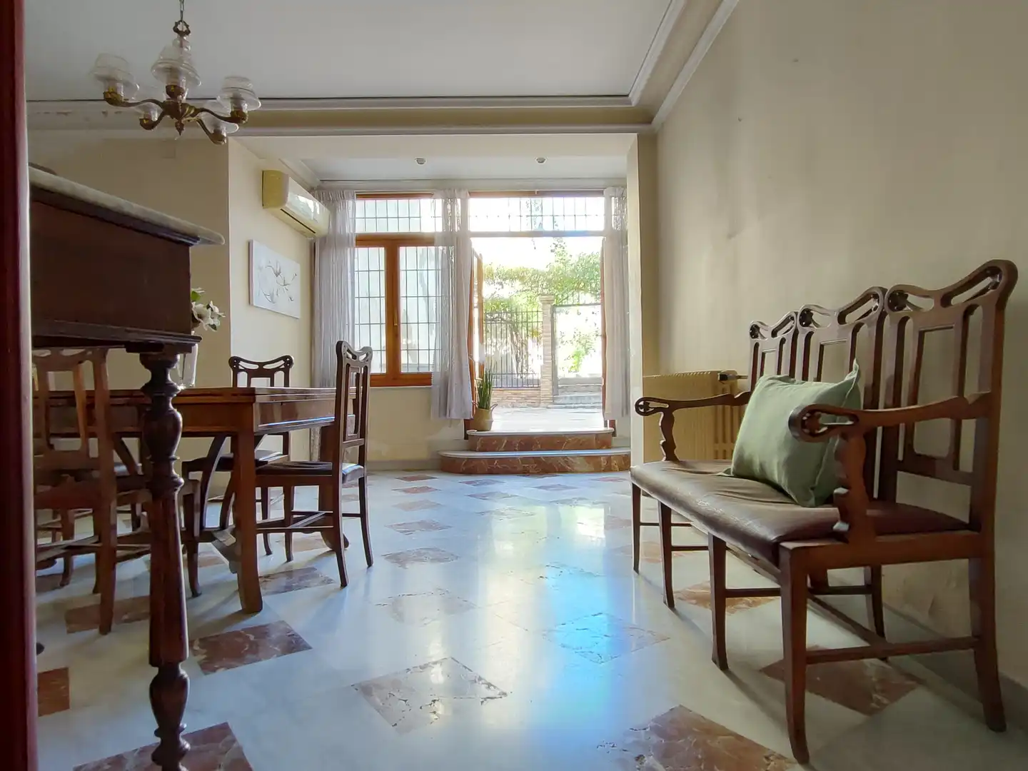 Dining room of Houses for sale in Aspe  with Air Conditioner, Heating and Private garden