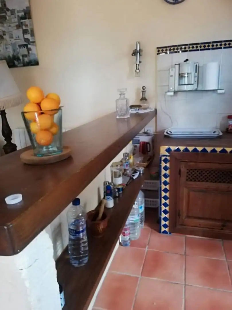 Cocina de Finca rústica en venta en Vélez-Málaga con Jardín privado, Trastero y Piscina