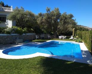 Swimming pool of House or chalet for sale in Málaga Capital  with Air Conditioner, Private garden and Terrace