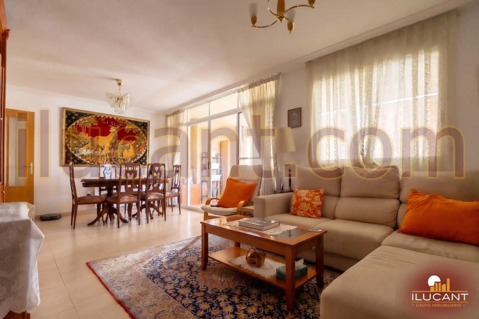 Living room of Flat for sale in Alicante / Alacant  with Air Conditioner, Heating and Terrace