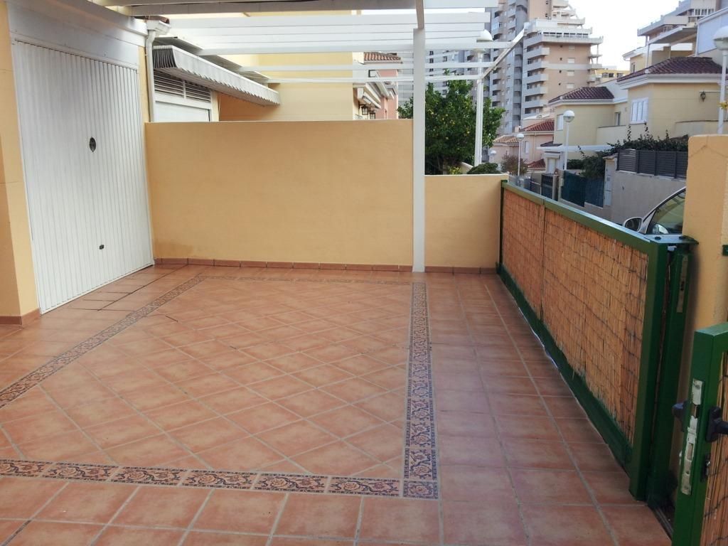 Terrace of Single-family semi-detached to rent in Cullera  with Air Conditioner, Private garden and Terrace