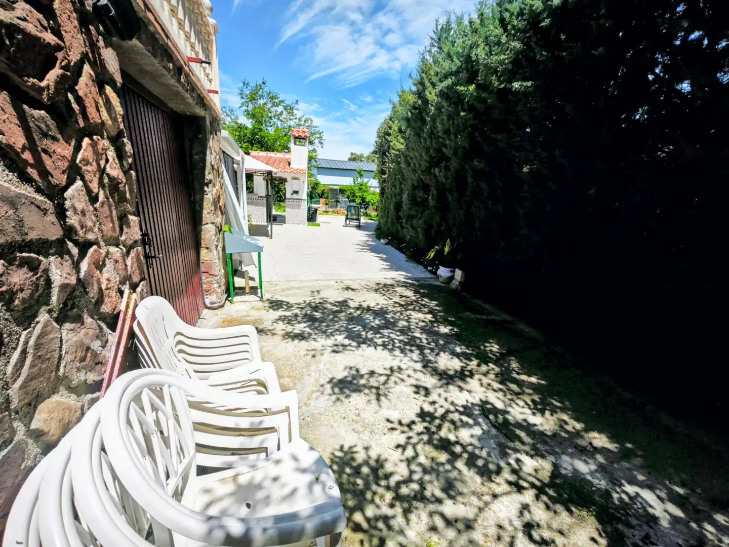 Terraza de Casa o chalet en venta en El Casar de Escalona con Aire acondicionado, Calefacción y Jardín privado
