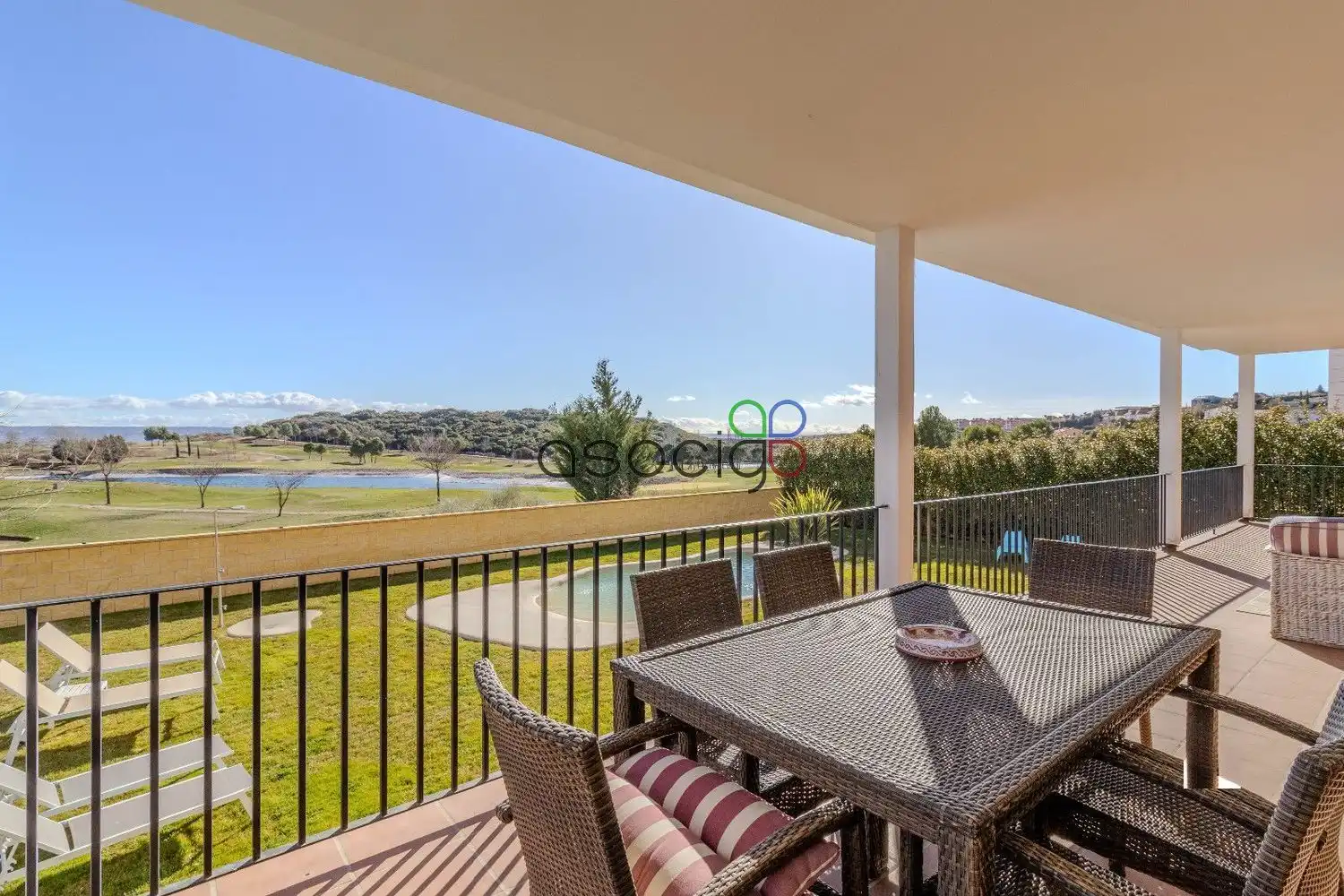 Terrace of Houses for sale in Cabanillas del Campo  with Air Conditioner, Heating and Private garden