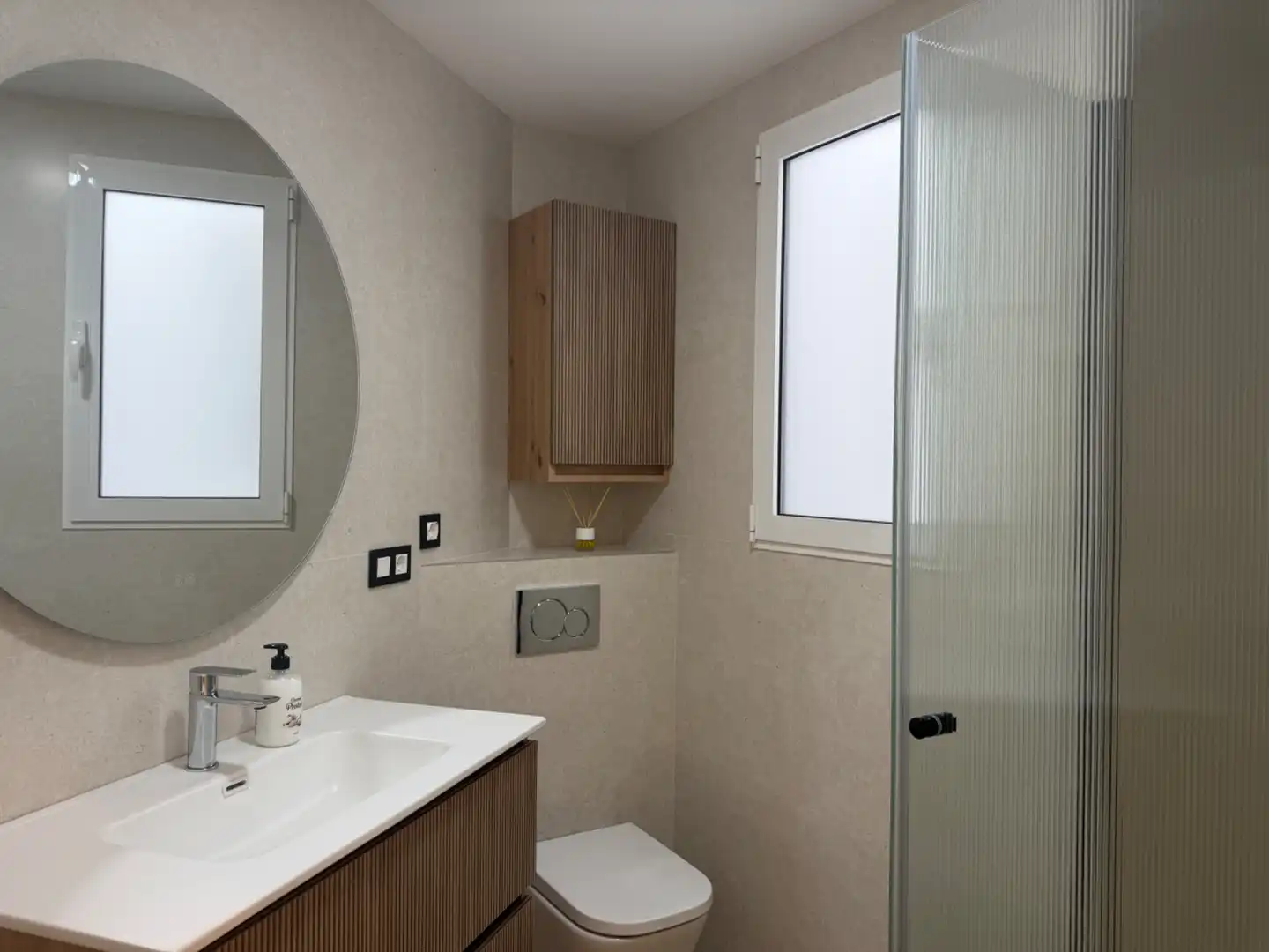 Badezimmer von Wohnung zur Miete in Centro  