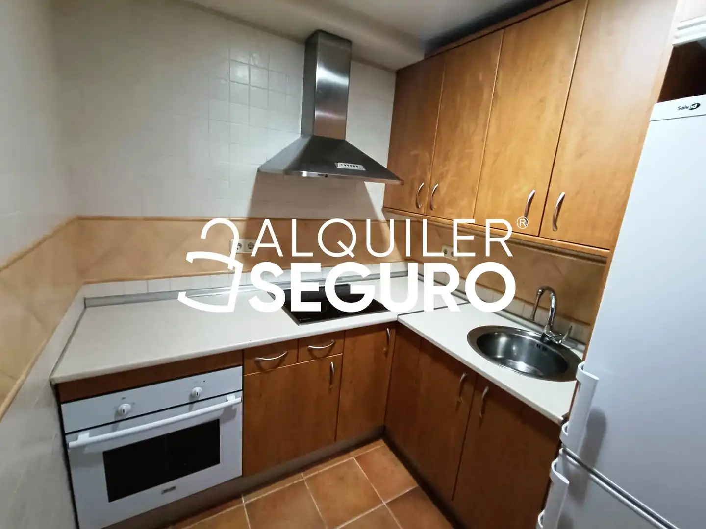 Cocina de Piso de alquiler en Leganés con Aire acondicionado, Calefacción y Amueblado