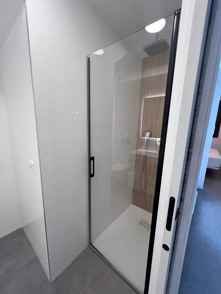 Baño de Apartamento de alquiler en Santa Pola con Aire acondicionado, Amueblado y Balcón