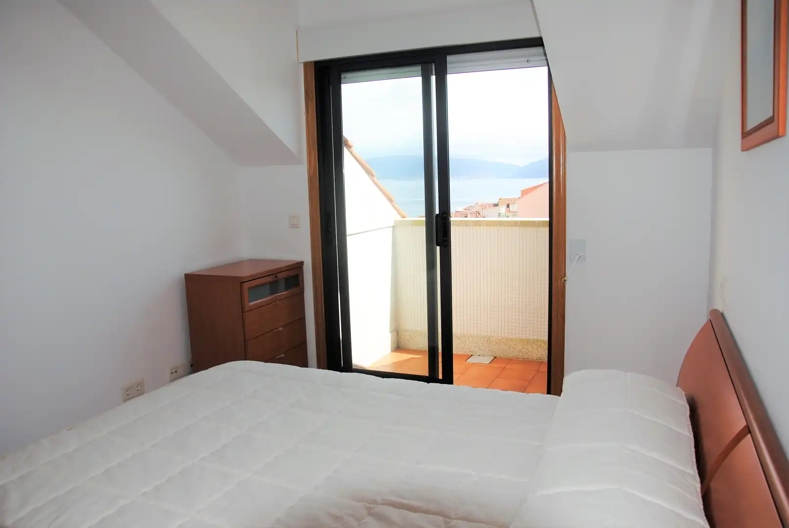 Bedroom of Apartments for rent in Sanxenxo  with Furnished, Oven and Washing machine