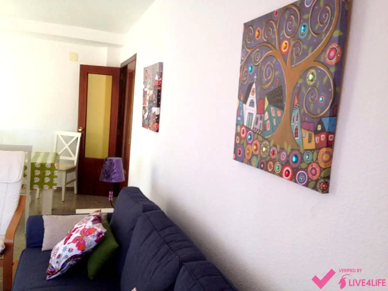 Sala d'estar de Pis de lloguer en Valencia