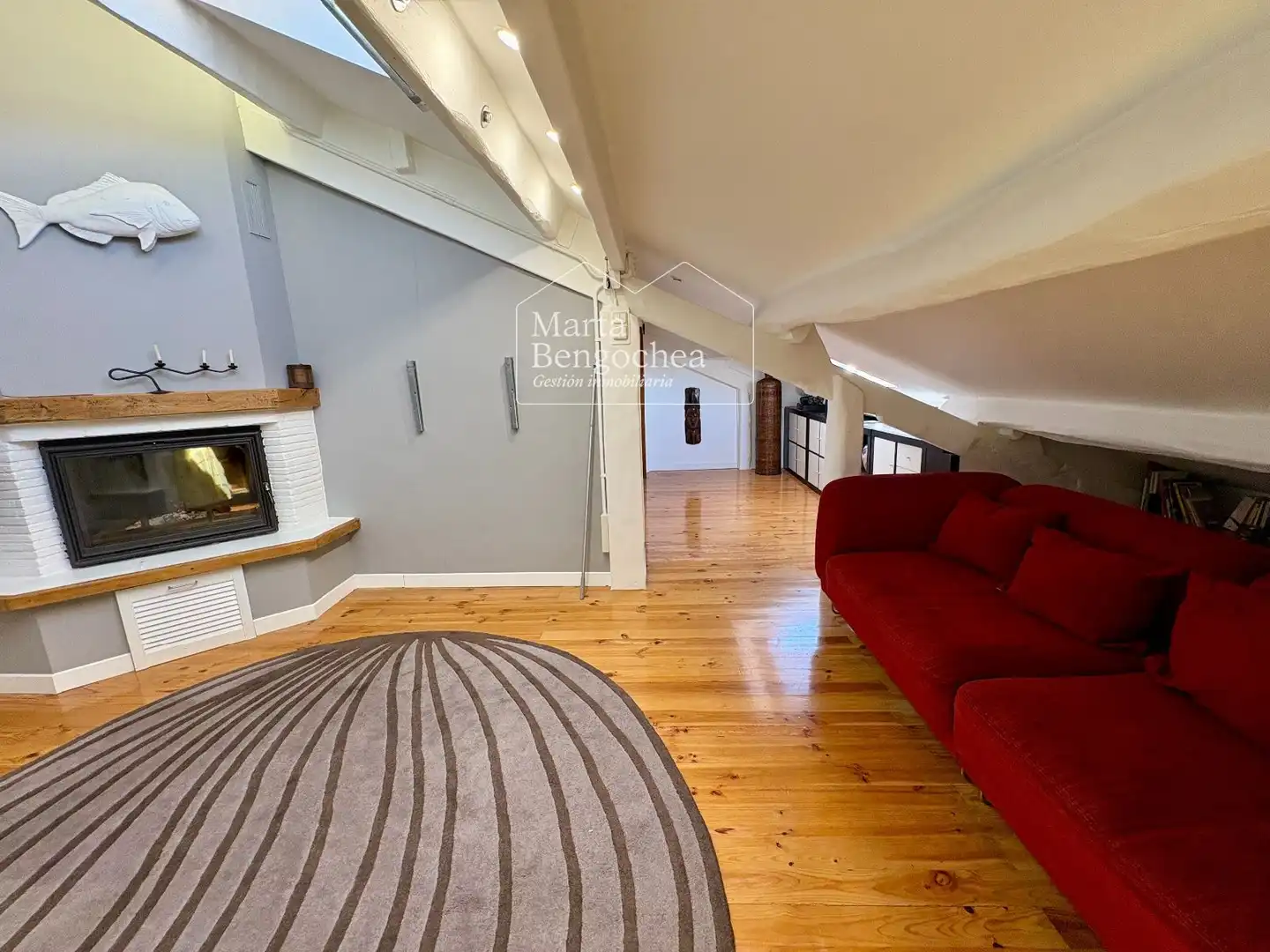 Living room of Attic for sale in Vitoria - Gasteiz  with Heating and Furnished