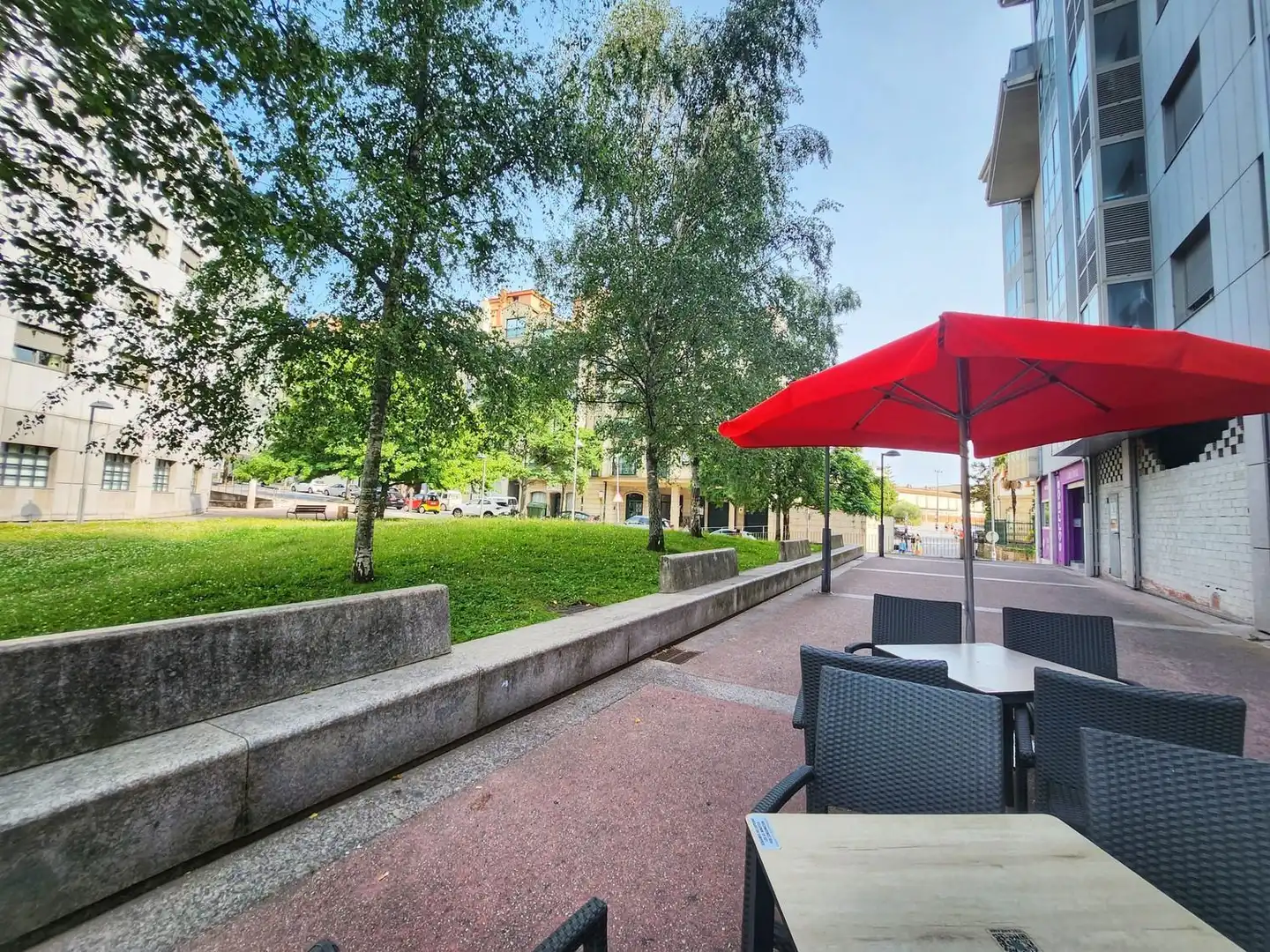 Terrace of Commercial properties for sale in Pontevedra Capital   with Air Conditioner