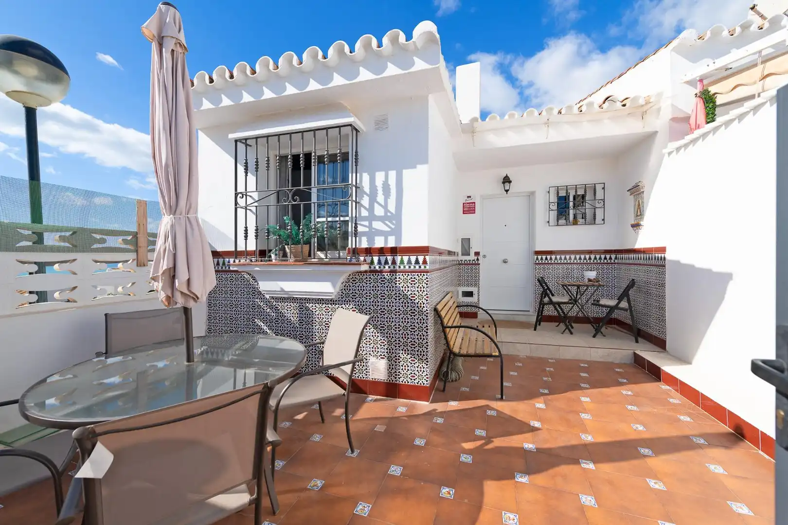 Terraza de Casa adosada en venta en Rincón de la Victoria con Terraza y Piscina comunitaria