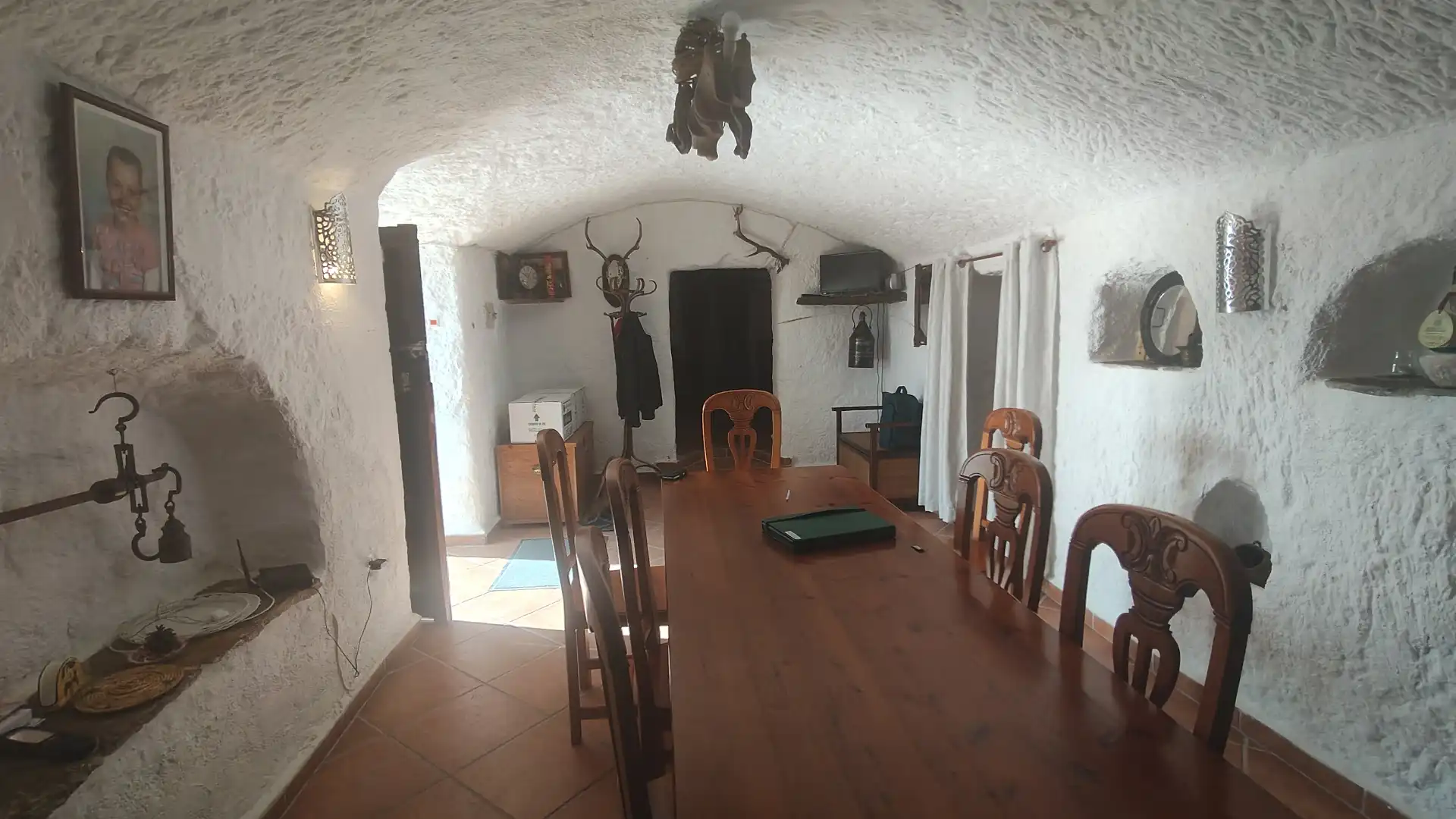 Dining room of Houses for sale in Zújar  with Furnished