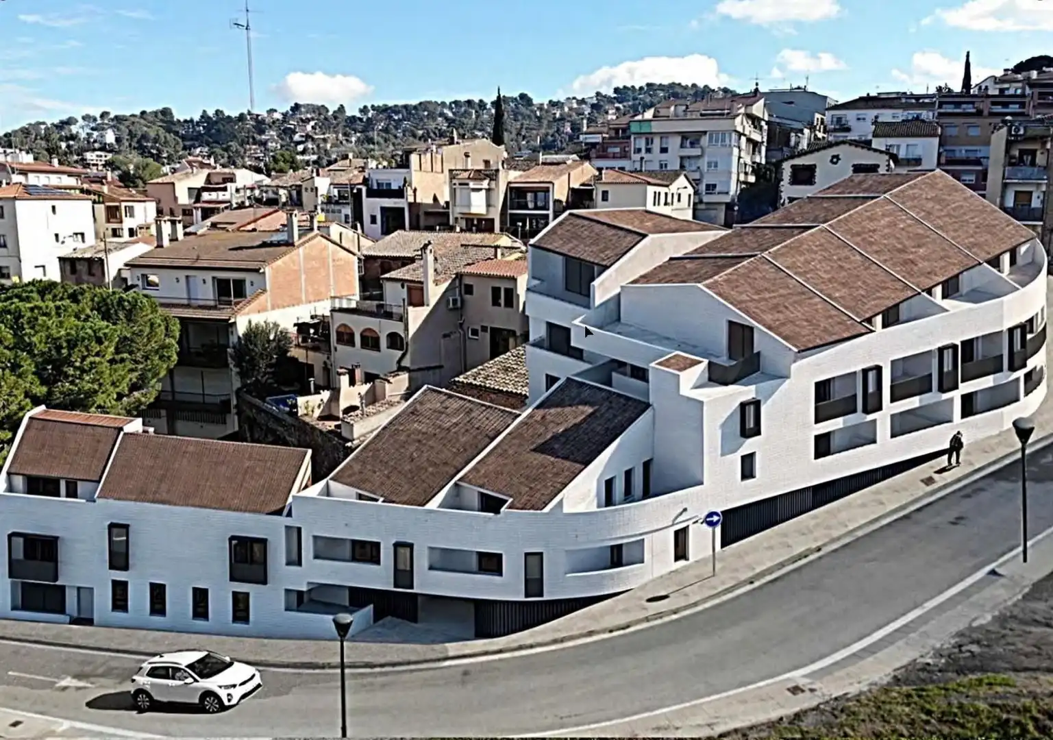 Vista exterior de Dúplex en venta en Castellví de Rosanes