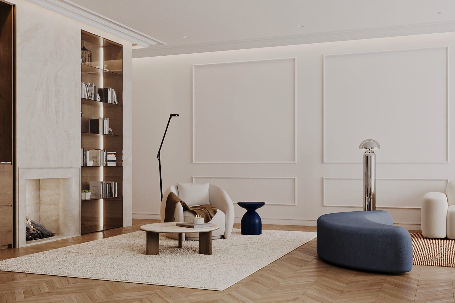 Living room of Flat for sale in  Madrid Capital  with Heating and Terrace