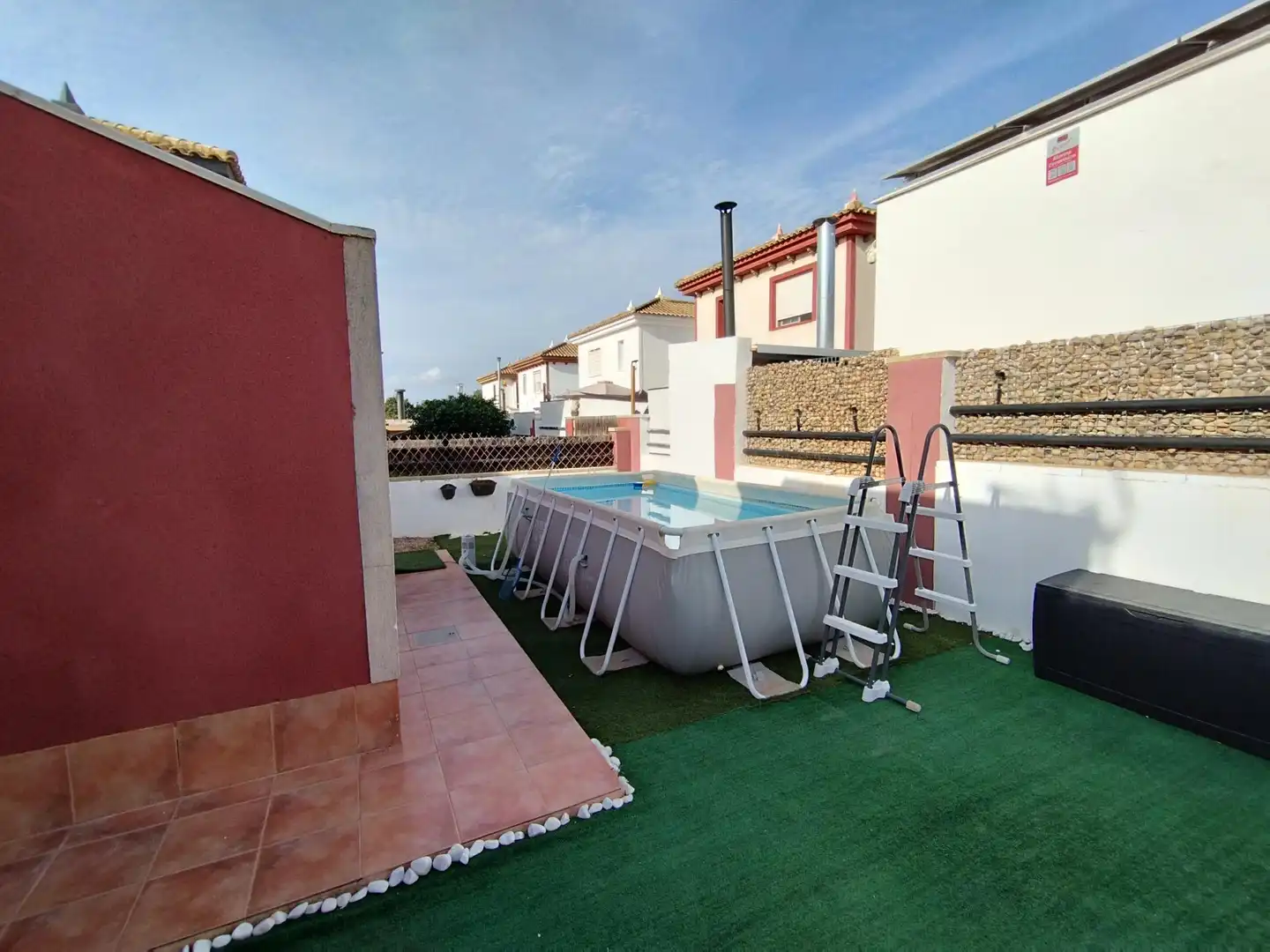 Schwimmbecken von Haus oder Chalet zur Miete in Campo de Murcia