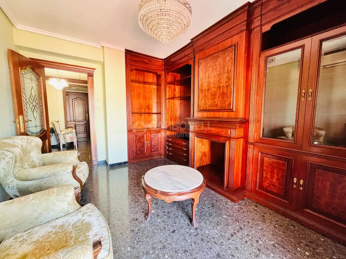 Sala d'estar de Pis en venda en Alcoy / Alcoi amb Aire condicionat, Traster i Moblat
