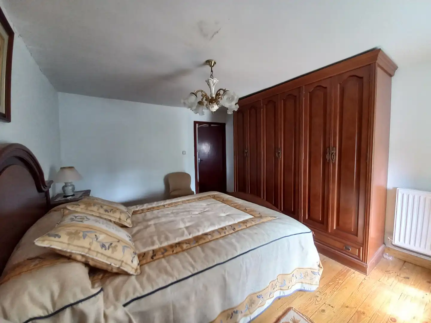 Bedroom of Detached homes for sale in Madrigalejo del Monte  with Heating and Storage room