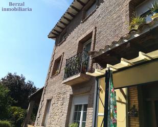 Exterior view of Country house for sale in  Logroño  with Heating, Private garden and Storage room