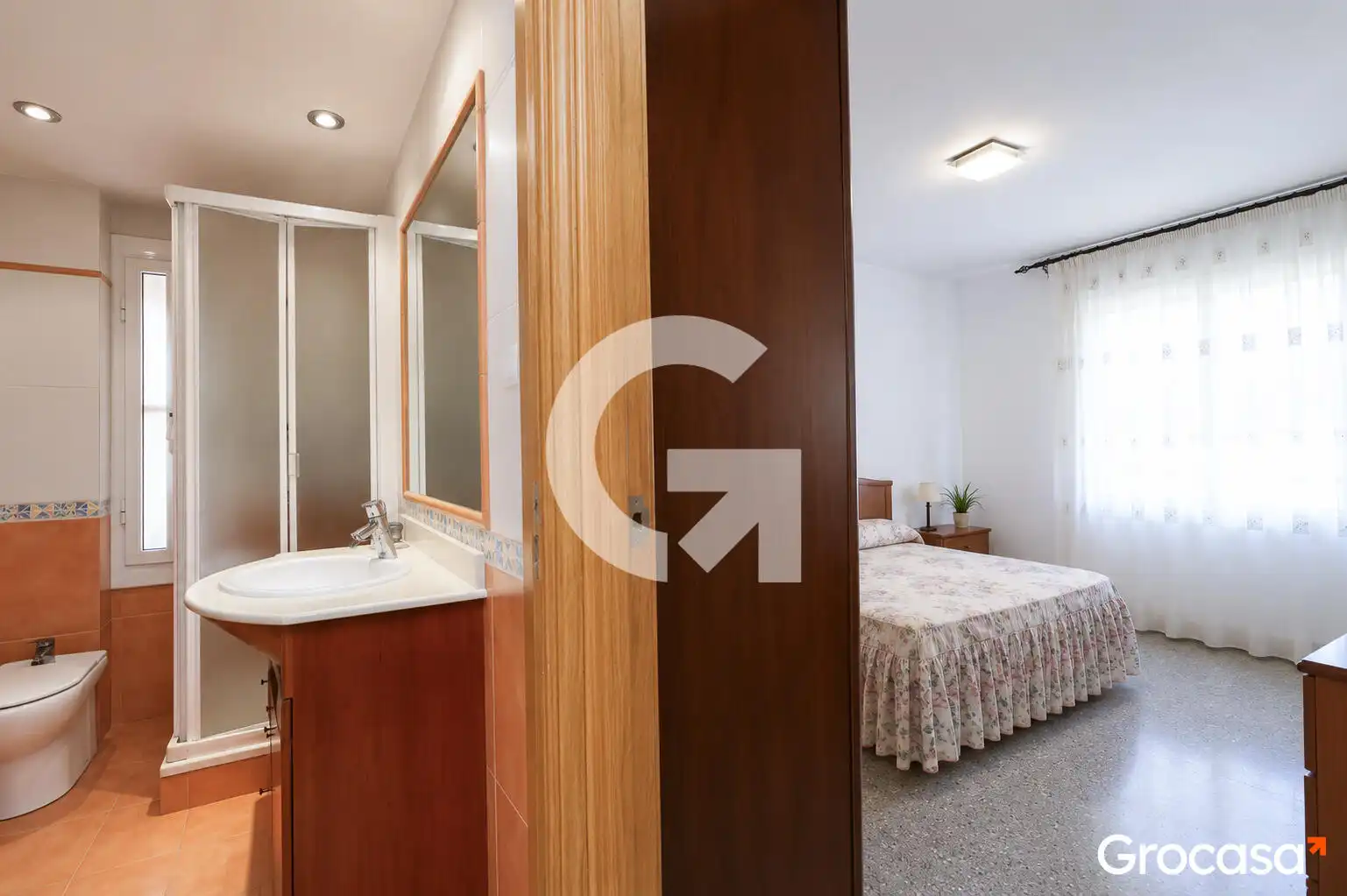 Bedroom of Flat for sale in Viladecans  with Air Conditioner, Heating and Terrace
