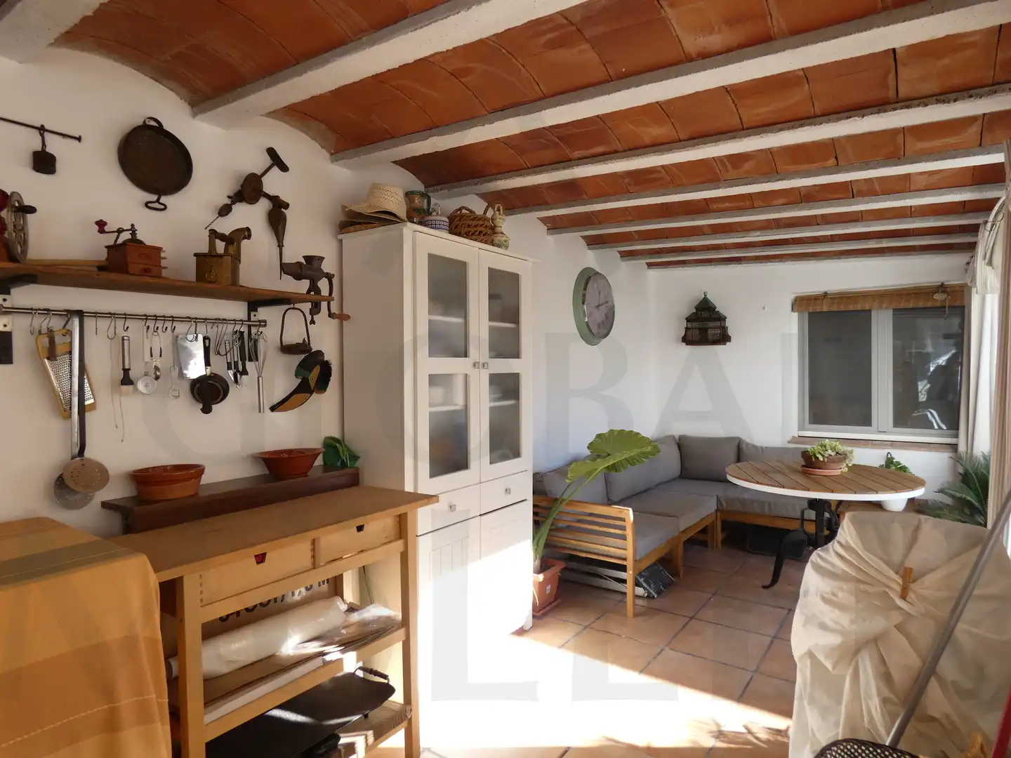 Sala de estar de Casa adosada en venta en Cartagena con Aire acondicionado, Calefacción y Jardín privado