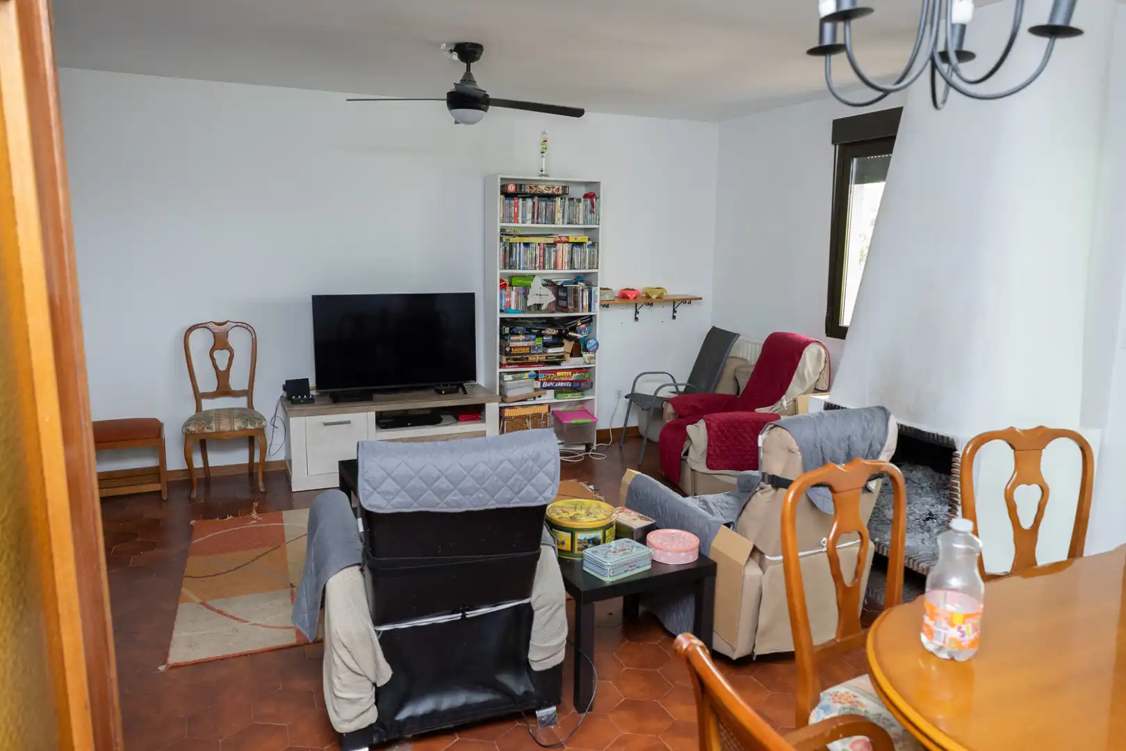 Sala de estar de Dúplex en venta en Talamanca de Jarama con Aire acondicionado, Calefacción y Terraza